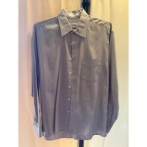 Louis Roth Men’s Khaki-ish Beigh Dress Shirt 15.5 (34-35)